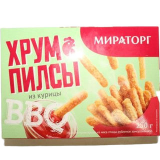 Хрумпилсы  из курицы Барбекю 250г Мираторг