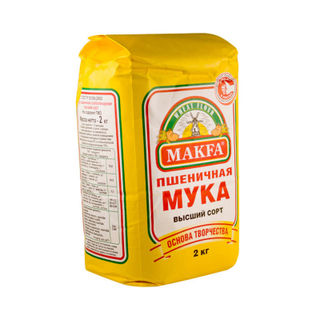 Мука Макфа пшеничная высший сорт, 2кг
