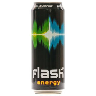 Флэш напиток газ.эненргетический  1 л пластмассовая банка