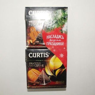 Чай черный Кертис Winter fusion 20 пирамидок