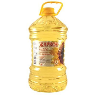 Масло Жаркоff подсолнечное рафинированное дезодорированное 1,8л