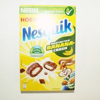 Подушечки банановые Несквик  220г