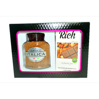 Кофе Италика 100г.+шоколад с орехом 70г