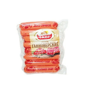 Сосиски ганноверские экстра  0,430кг Тавр