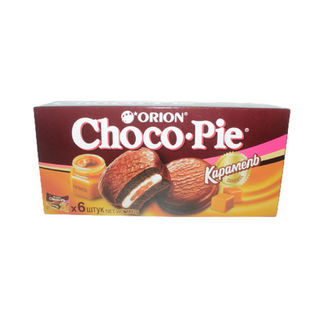 Пирожное Чоко пай Дарк карамель 30г 6шт