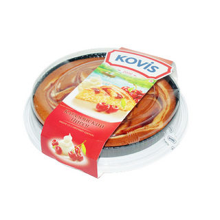 Пирог каталонский Ковис вишня со слив.кремом 400г