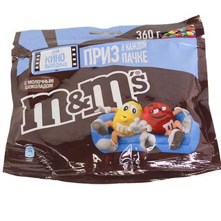 Драже M&M's с шоколадом 360г