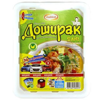 Лапша Доширак быстрого приготовления со вкусом курицы 90г