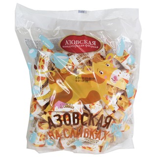 Конфеты Азовская  Коровка на сливках  1кг