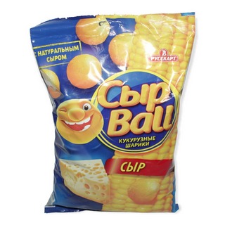 Снеки Кукурузные СырБол Сыр 140г.