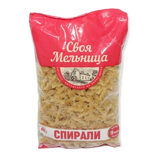 Макароны Своя мельница Спираль 400г