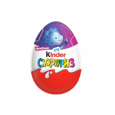 Шок.яйцо Киндер сюрприз Фиксики 20г