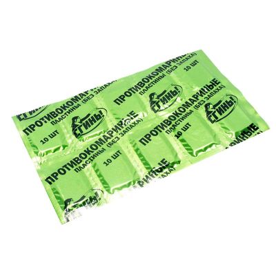 Пластины от комаров СГИНЬ! 10шт