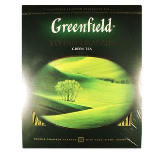 Чай Гринфилд Флаинг Драгон 100пак.