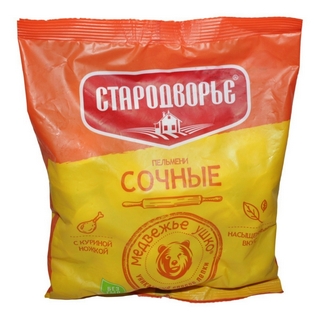 Пельмени Сочные 0,430 кг Стародворье