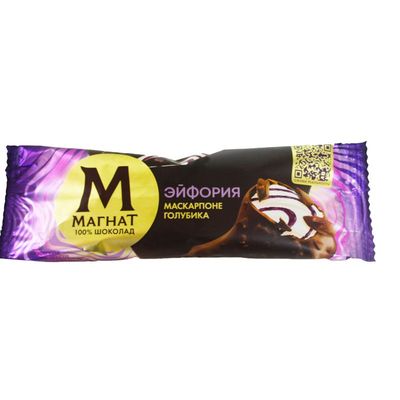 Мороженое Эскимо Маскарпоне голубика 73г Магнат