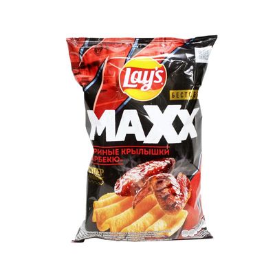Чипсы Лейс Макс КурКрыл Барбекю 100г