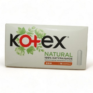 Тампоны Котекс Natural нормал 16шт
