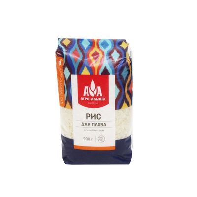 Рис АгроАльянс для плова 900г