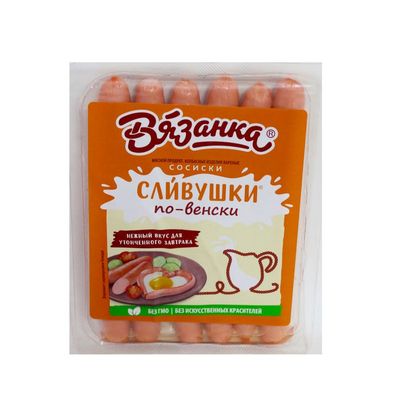 Сосиски Сливушки по-венски 0,3кг ТМ Вязанка