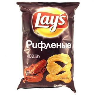 Чипсы Лейс рифлённые 150.Лобстер - купить с бесплатной доставкой, оптовые цены - интернет-магазин Привоз Онлайн в Армавире