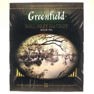 Чай Гринфилд Эрл Грей Фэнтези с ароматом бергамота 100пак