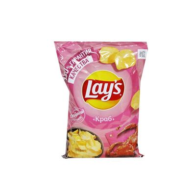 Чипсы Лейс 140г Краб