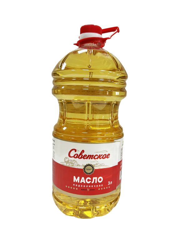 Масло Советское премиум дез.раф 3л (6)