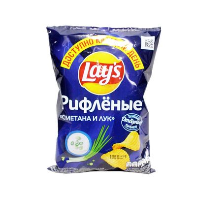 Чипсы Лейс 70г Сметана лук