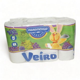 Полотенце Вейро классик 2сл 4рул белый