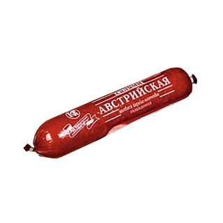 Колбаса Австрийская салями  цена за 0,490кг Курганинский мпк