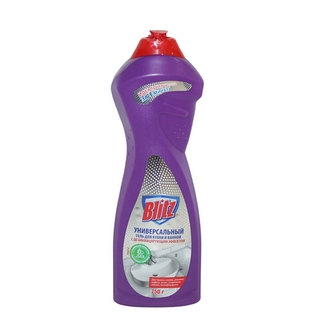 Блиц Универсальный гель для кухни и ванной с дезинфиц.эффектом 750 гр