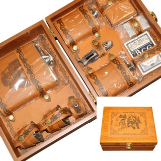 Набор подарочный фляга со стопками