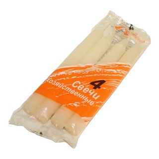 Свечи хозяйственные комплект 4шт 18мм высота 170мм 35337