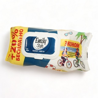 Эмили Стайл влаж. салфетки Трэвл Эконом 100+20шт с клапаном