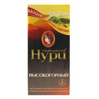 Чай Нури черный Высокогорный  25пак с/я